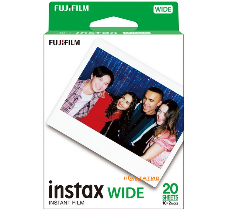 Фотопленка FUJI Instax Film Square Wide EU 10x2/PK (16899922)