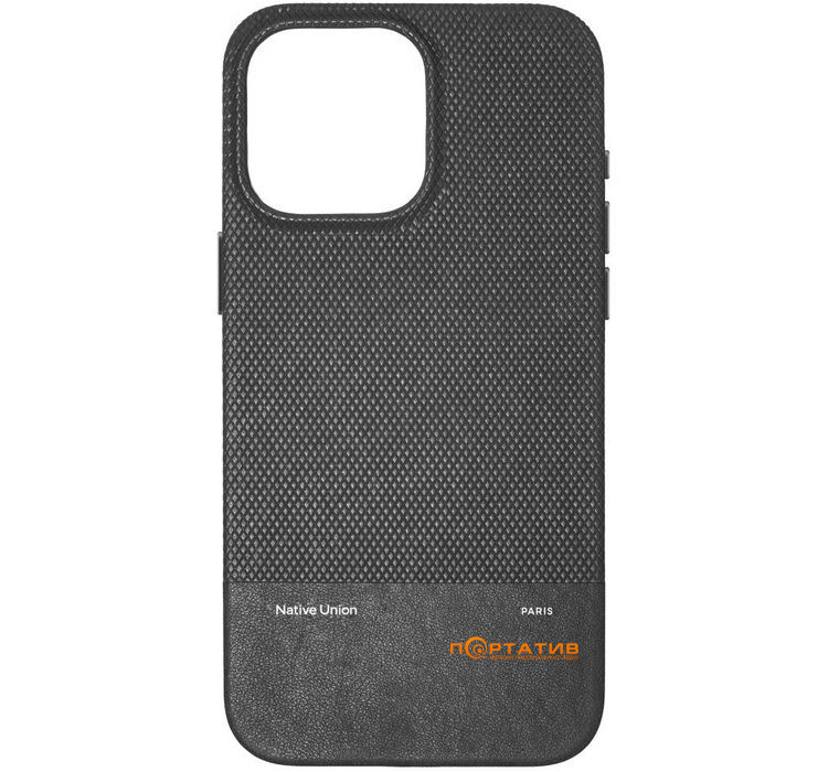 Чехол Native Union (RE) Classic Case Black for iPhone 16 Pro Max (RECLA-BLK-NP24PM)