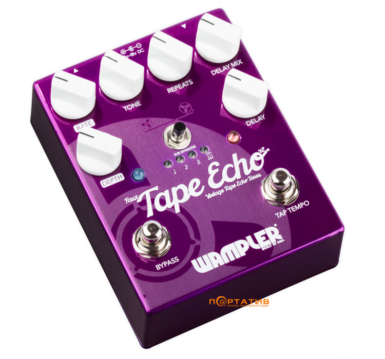 Педаль ефектів Wampler Faux Tape Echo v2