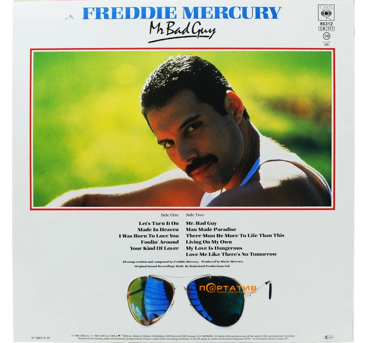 Вінілова платівка Freddie Mercury - Mr.Bad Guy [LP]