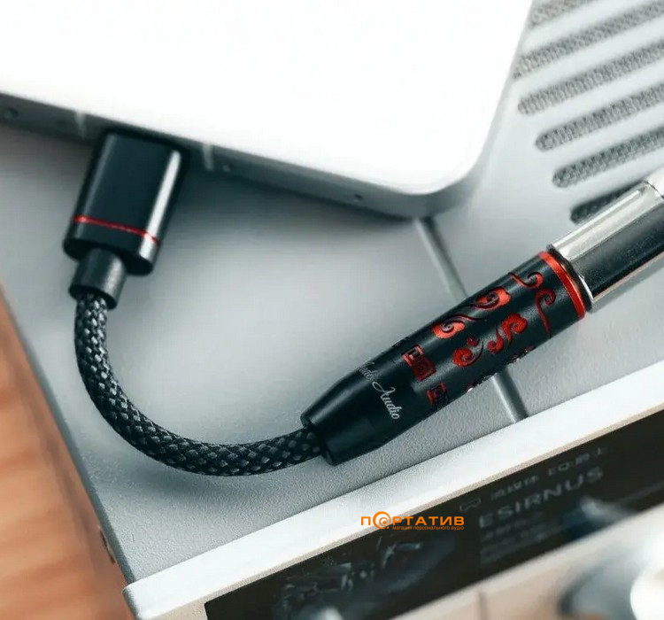 ЦАП с усилителем для наушников FiiO JIEZI A Black Red