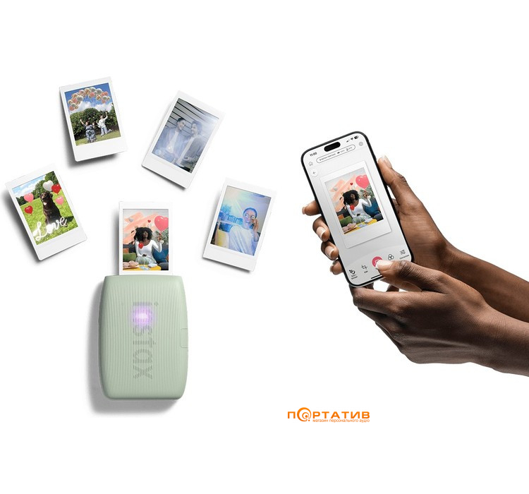 Портативний принтер FUJI Instax Mini Link 3 Sage Green (16832156)