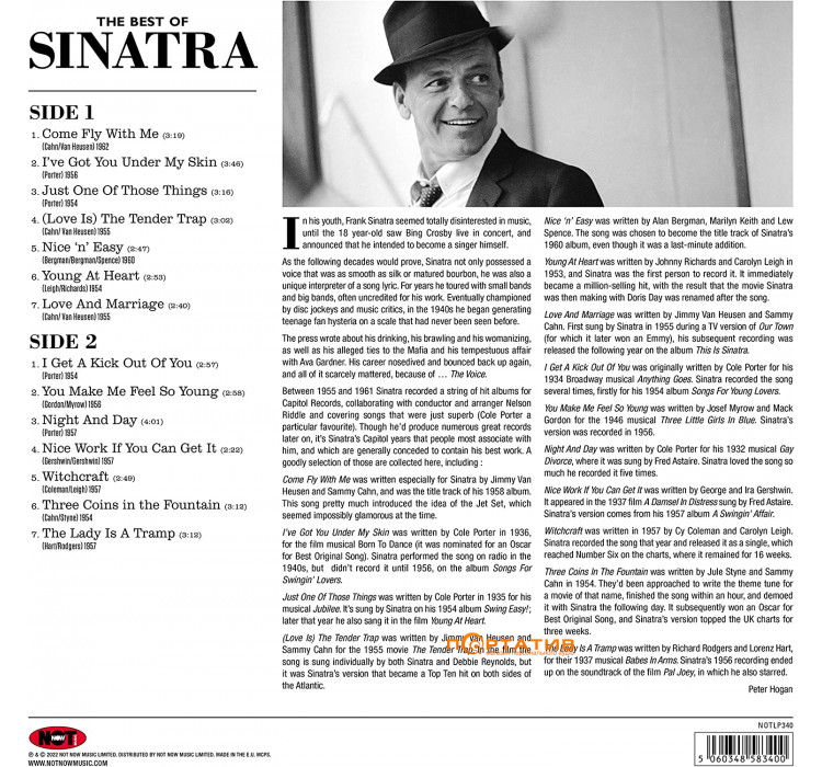 Вінілова платівка Frank Sinatra: Best Of -Coloured