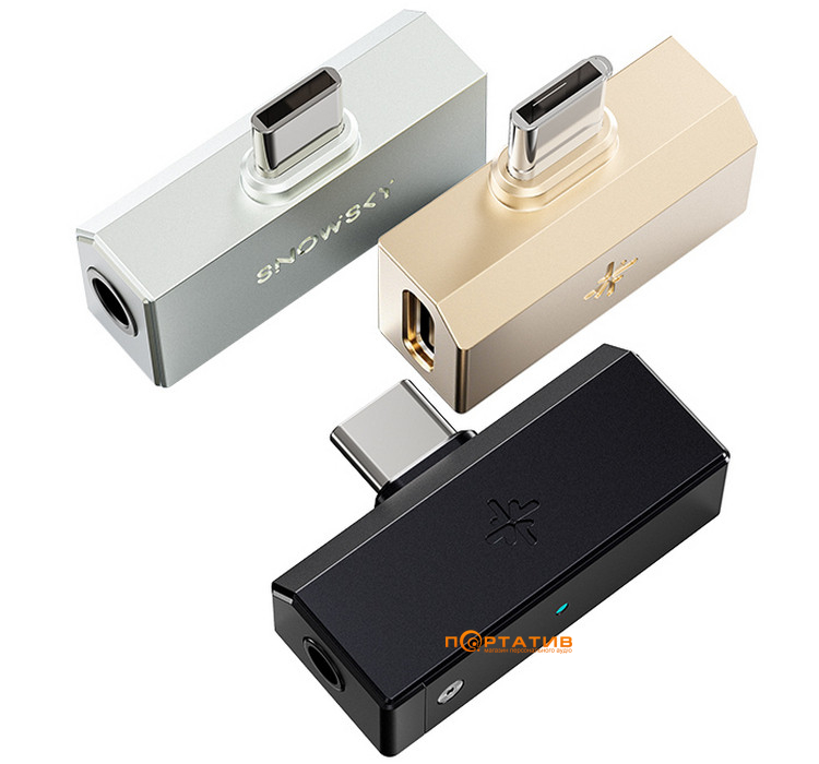 ЦАП із підсилювачем для навушників FiiO Snowsky Tiny B Black