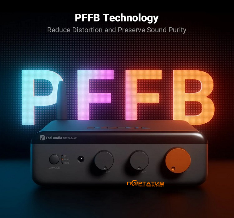 Підсилювач Fosi Audio BT20A MAX 48V