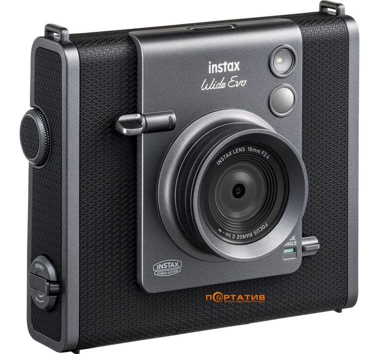 Камера миттєвого друку FUJI Instax WIDE EVO Black (16840933)