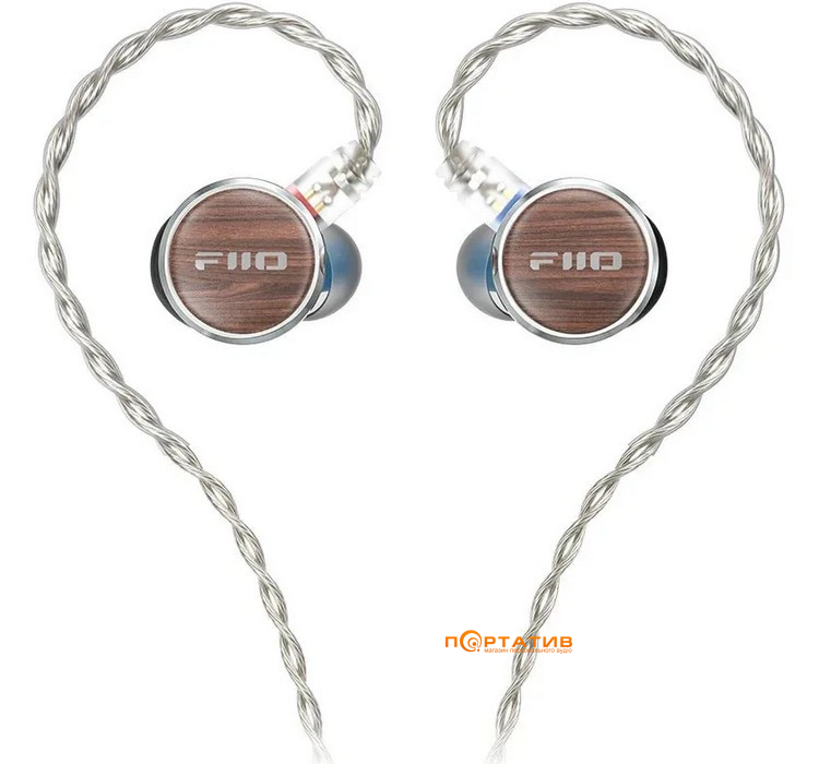Навушники FiiO FP3 Type-C Black Walnut