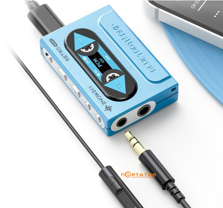 Bluetooth ЦАП с усилителем для наушников FiiO Snowsky Retro Nano Blue