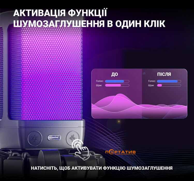 Микрофон Fifine Q6T Black