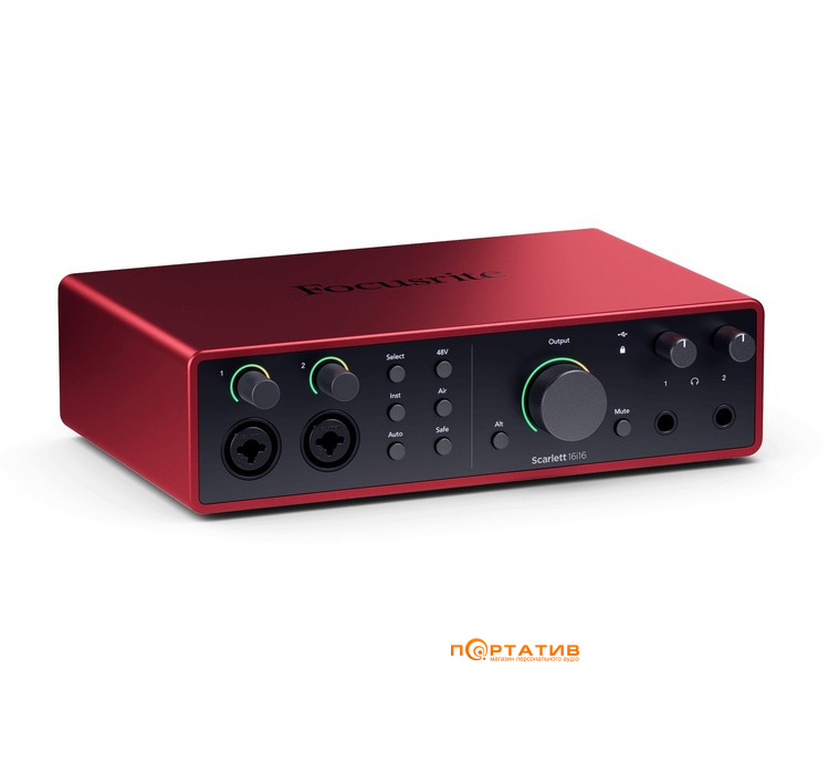 Аудіоінтерфейс Focusrite Scarlett 16i16 (4Gen)