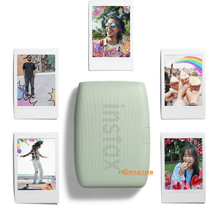 Портативний принтер FUJI Instax Mini Link 3 Sage Green (16832156)