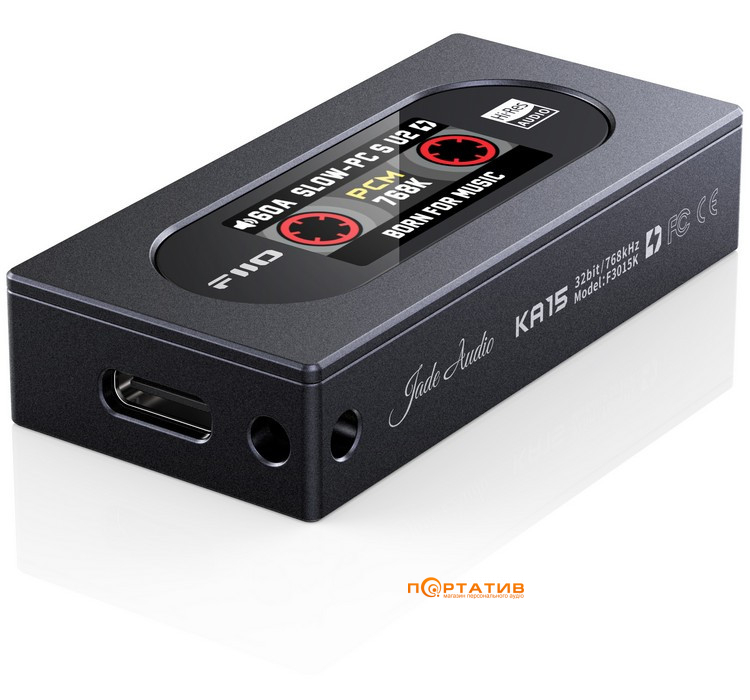 ЦАП с усилителем для наушников FiiO KA15 Black