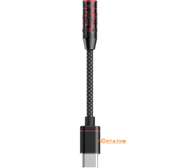 ЦАП с усилителем для наушников FiiO JIEZI A Black Red