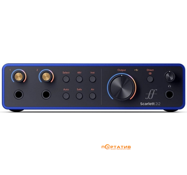 Аудіоінтерфейс Focusrite Scarlett 2i2 Anniversary Edition (4Gen)