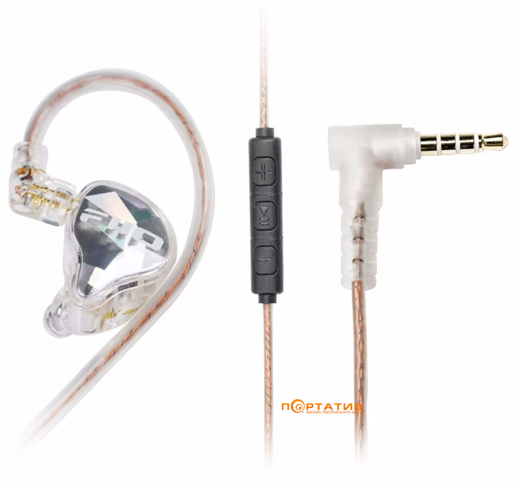 Навушники FiiO JD10 Transparent
