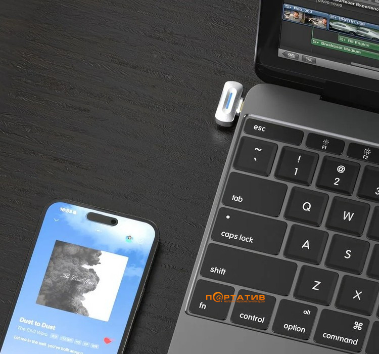 Bluetooth адаптер FiiO BT11 Silver