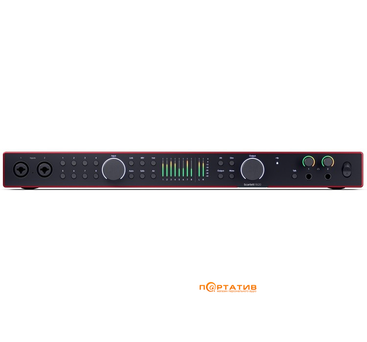 Аудіоінтерфейс Focusrite Scarlett 18i20 (4Gen)