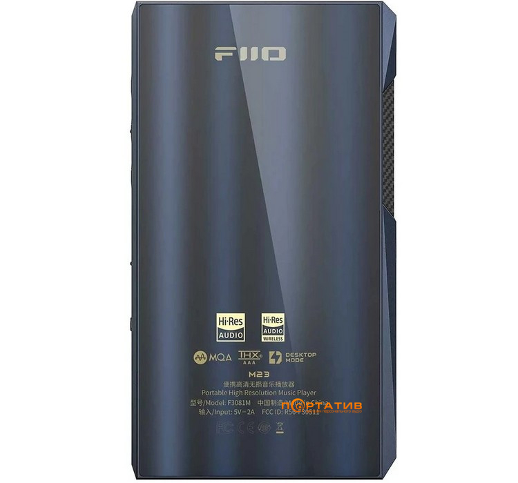 Аудіоплеєр FiiO M23 Blue