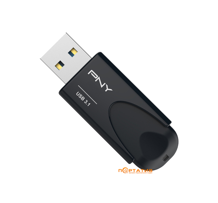 PNY Attache 4 128GB USB 3.1 Black (FD128ATT431KK-EF)