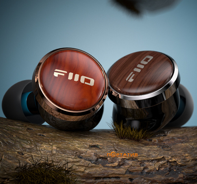 Навушники FiiO FP3 Type-C Black Walnut
