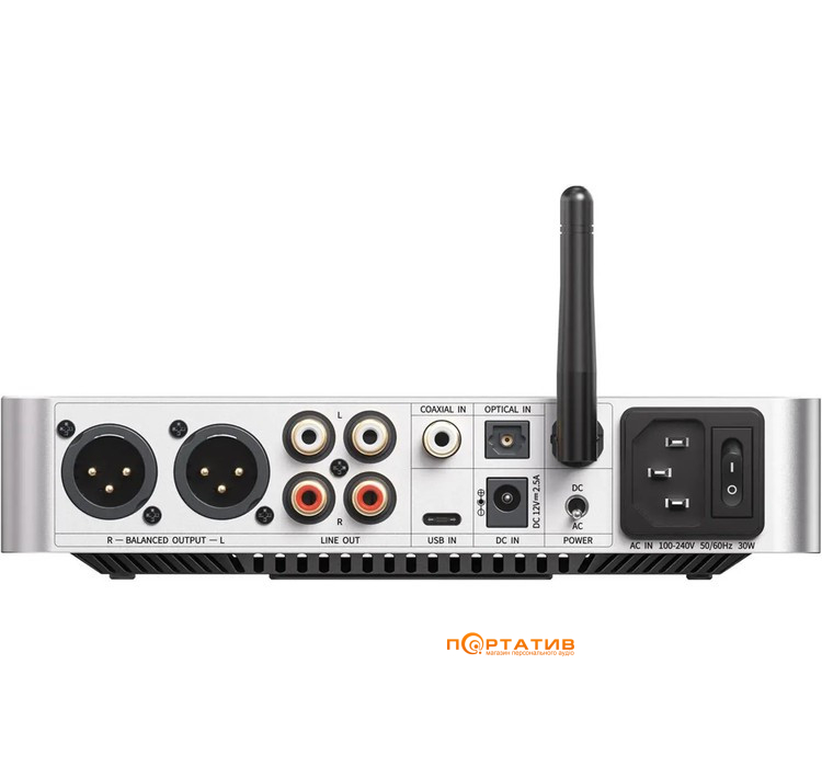 ЦАП с усилителем для наушников FiiO K13 R2R Silver