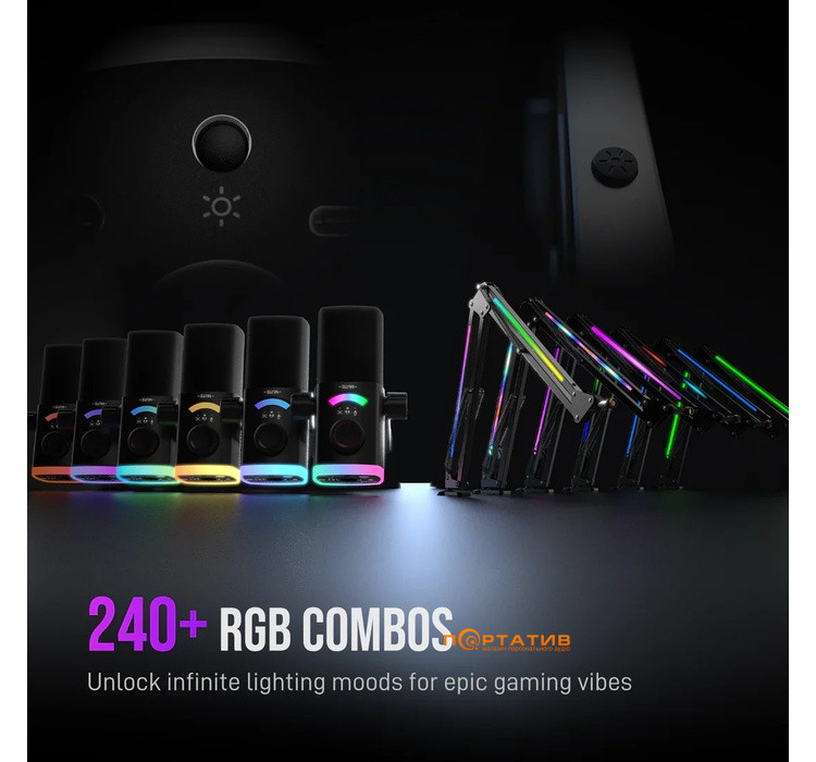 Микрофон Fifine AM8PROT USB/XLR Black