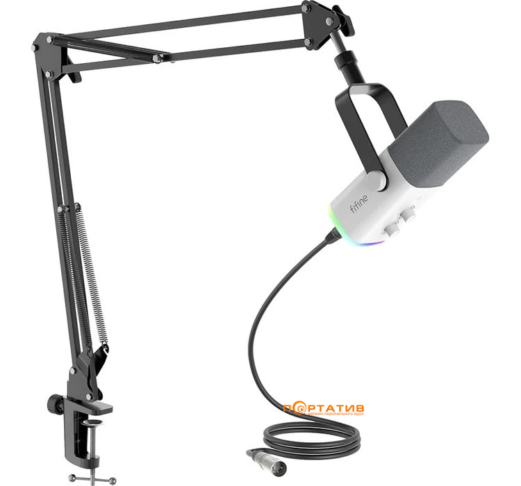Микрофон Fifine AM8TW USB/XLR White