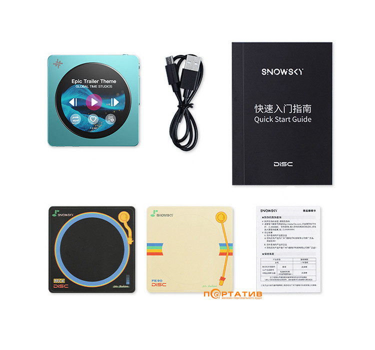 Аудиоплеер FiiO Snowsky Disc Blue