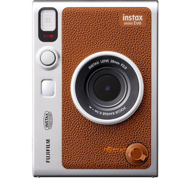 Камера моментального друку FUJI Instax Mini EVO Brown Type-C (16812508)
