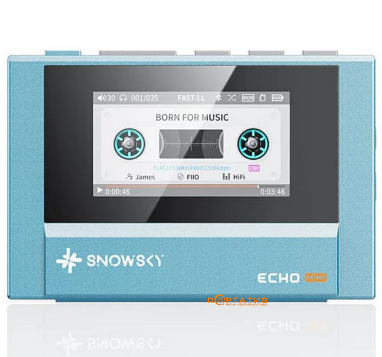 Аудиоплеер FiiO Snowsky ECHO Mini (512Mb) Sky Blue