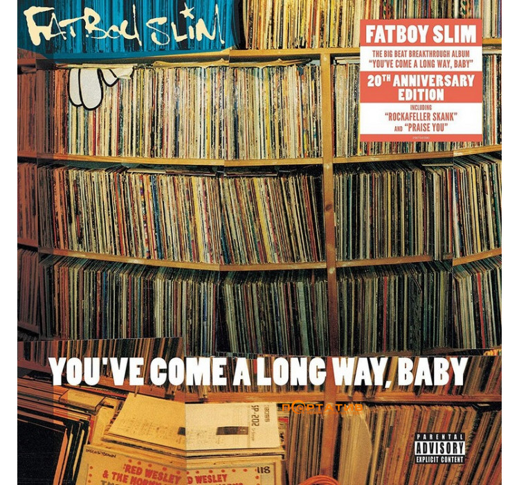 Виниловая пластинка Fatboy Slim - You've Come a Long Way, Baby (20th Anniversary Edition, USA) [2LP]