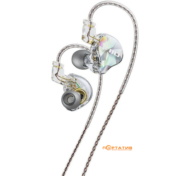 Навушники FiiO JD10 Transparent