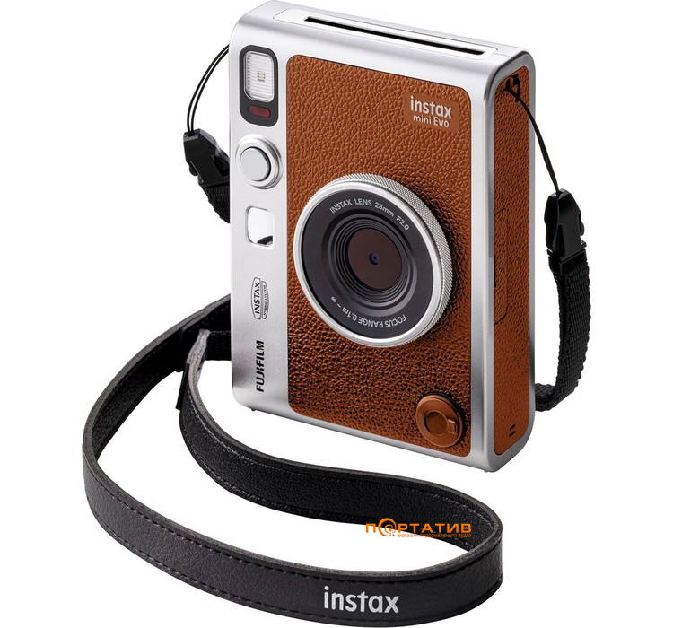 Камера моментального друку FUJI Instax Mini EVO Brown Type-C (16812508)