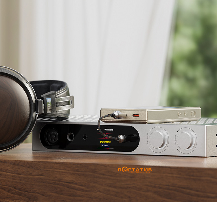 Аудіоплеєр FiiO M21 Titanium Gold