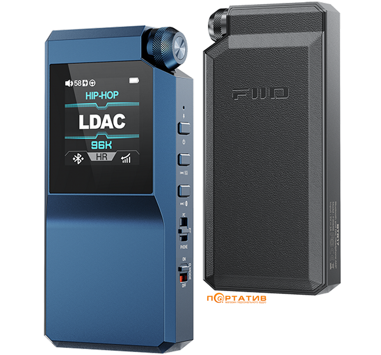 Bluetooth ЦАП с усилителем для наушников FiiO BTR17 Black