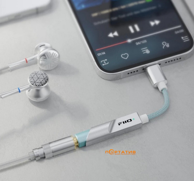 ЦАП с усилителем для наушников FiiO KA11 LT Silver
