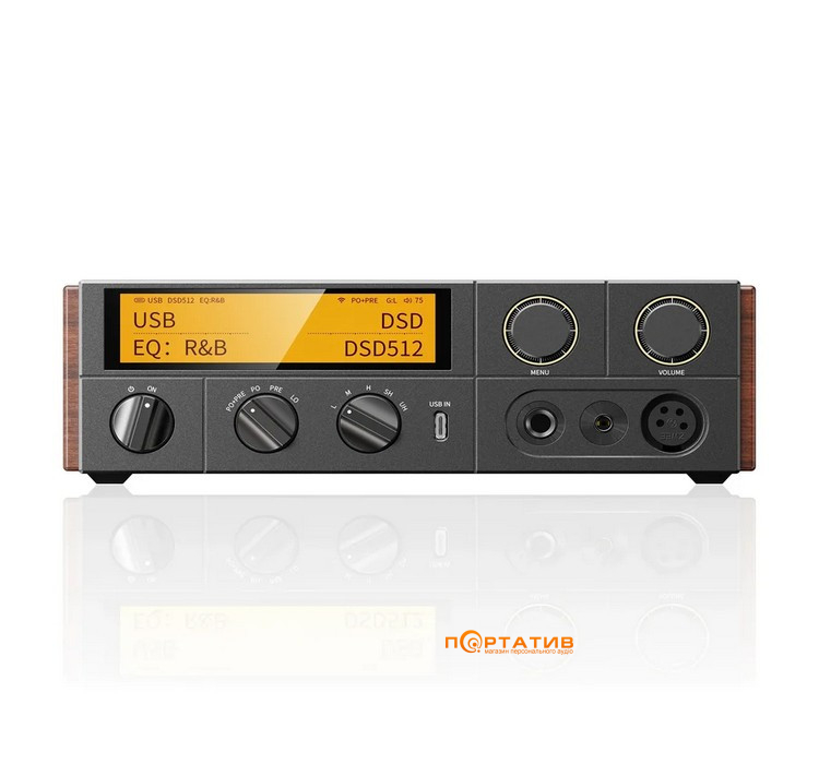 ЦАП с усилителем для наушников FiiO K17 R2R Black
