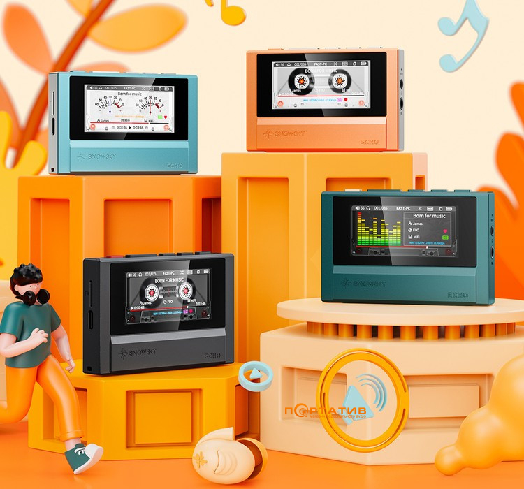 Аудиоплеер FiiO Snowsky ECHO Orange