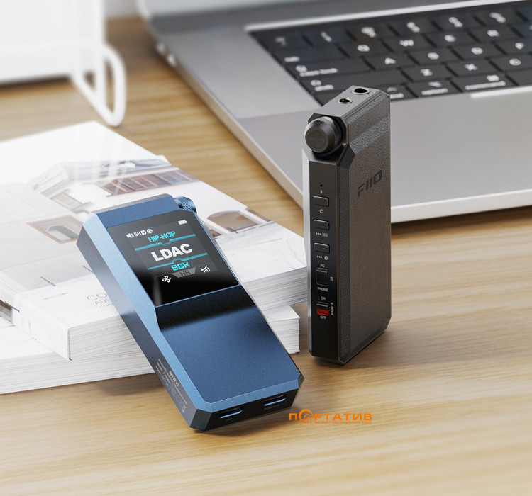 Bluetooth ЦАП с усилителем для наушников FiiO BTR17 Black