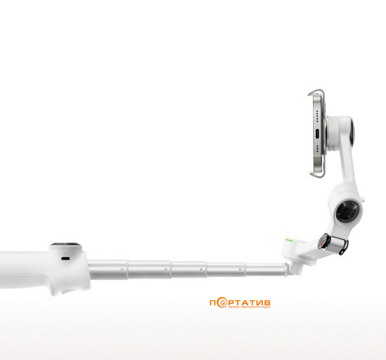 Монопод-стабилизатор Insta360 Flow 2 Pro AI Tracker Bundle Summit White (CINSABQBFlow236)