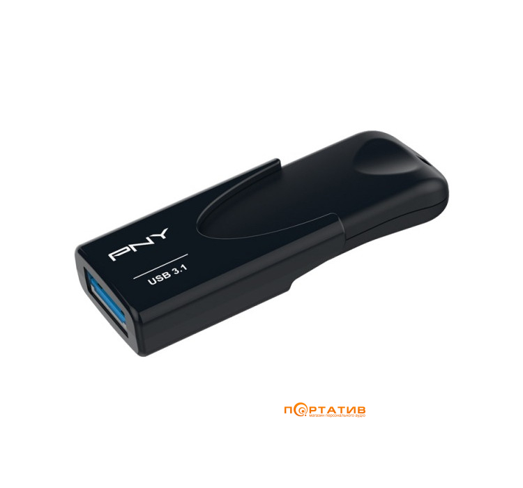 PNY Attache 4 128GB USB 3.1 Black (FD128ATT431KK-EF)