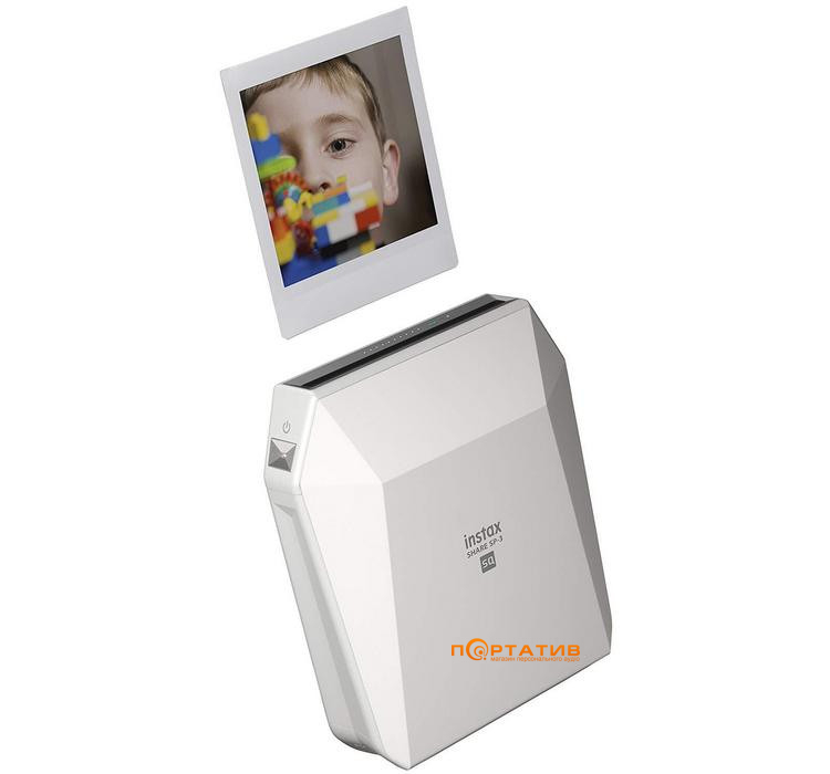 Фотопринтер FUJI Instax SHARE SP-3 White (16558097)