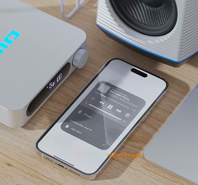 Мережевий програвач FiiO SR11 Silver