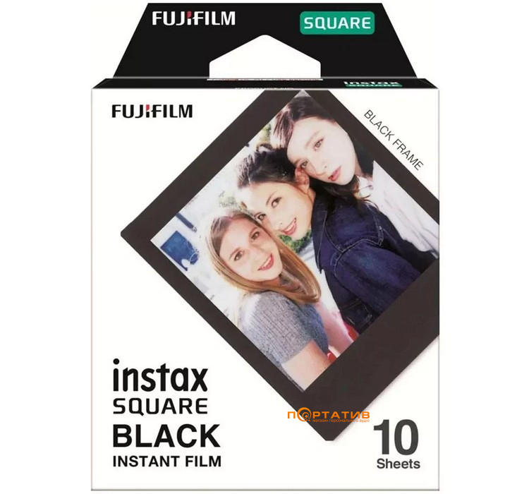 Фотопленка FUJI Square film Instax Black Frame glossy (16576532)
