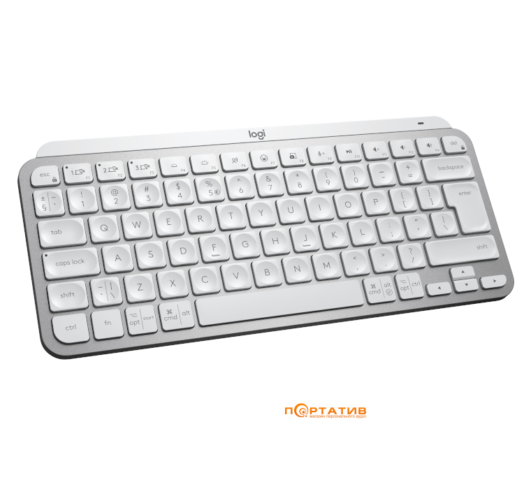 Logitech MX Keys Mini Illuminated Pale Grey UA (920-010499)