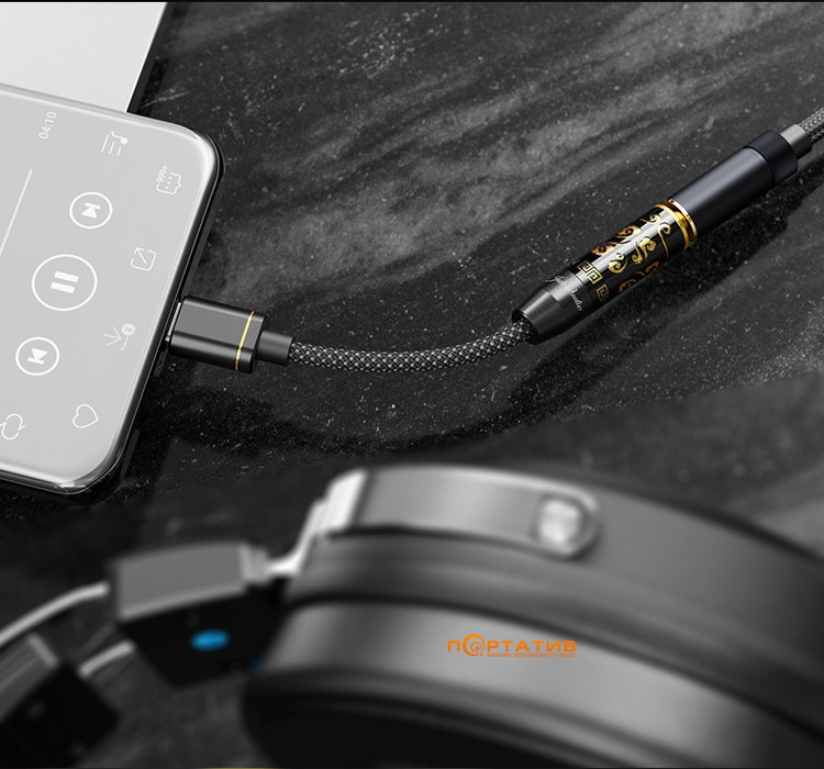 ЦАП із підсилювачем для навушників FiiO JIEZI A Black Gold