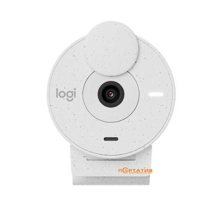 Веб камера Logitech Brio 300 FHD White (960-001442)