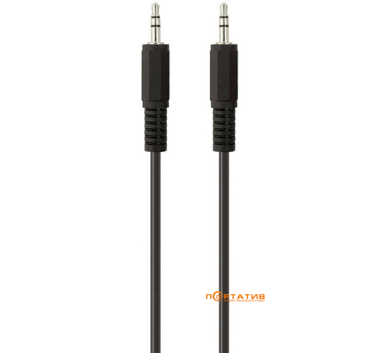 Кабель Belkin jack 3.5mm - jack 3.5mm (M/M) 1м Black (F3Y111BF1M-P)