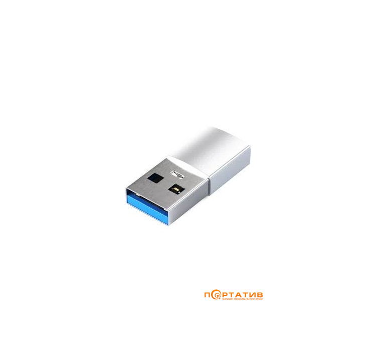 Satechi Type-A to Type-C Adapter Silver (ST-TAUCS)