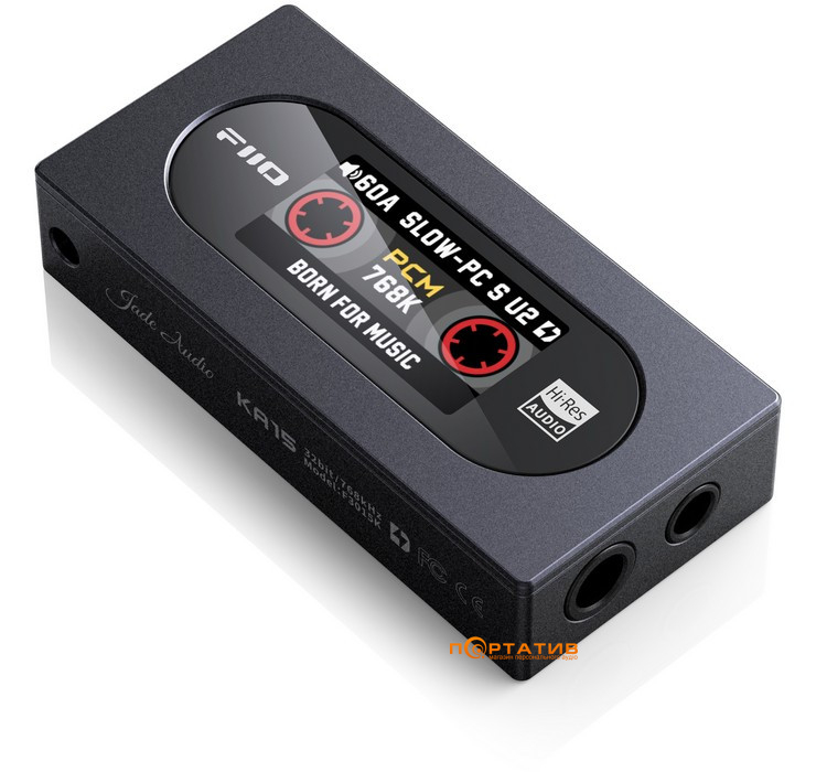 ЦАП с усилителем для наушников FiiO KA15 Black